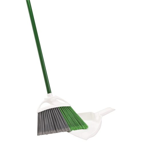 Libman® Precision Angle Broom with Dust Pan